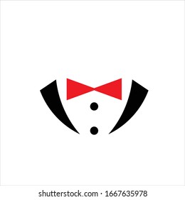tuxedo vector logo graphic modern abstract