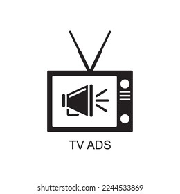 tv ads icon , marketing icon
