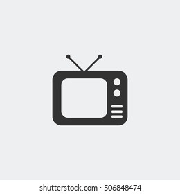 TV black simple icon