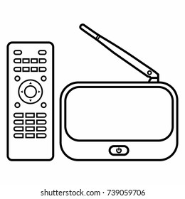 TV Box Media Player Remote Controller