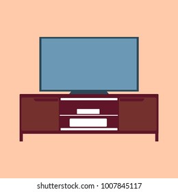 tv cabinet icon