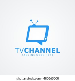 TV Channel Blog Logo Available In Vector/illustration