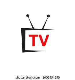 TV channel program icon logo design inspiration vector template