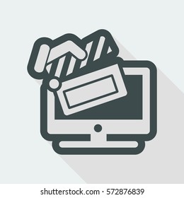 Tv cinema icon