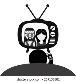 TV entertainment design, vector illustration eps10 graphic 