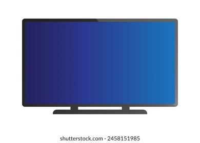 TV pantalla plana lcd, plasma, maqueta de tv up.HD monitor mockup. Video Moderno Pantalla panorámica para mostrar la presentación de su empresa en un dispositivo de visualización.