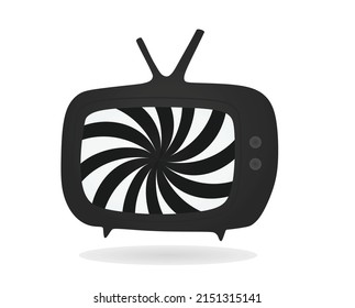 TV icon background. vector illustration