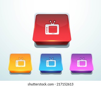 TV Icon Button 