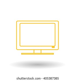 tv icon  design 