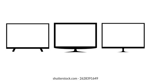 Tv Icon design template. Trendy style, vector eps 10