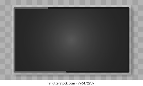 TV icon. Digital panel. Vector illustration