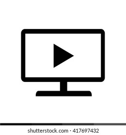TV icon illustration design