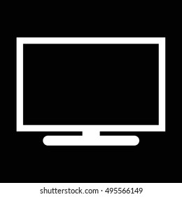 tv icon illustration design