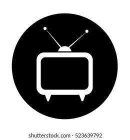 TV icon illustration design