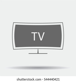 TV Icon illustration isolated vector sign symbol