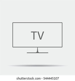 TV Icon illustration isolated vector sign symbol