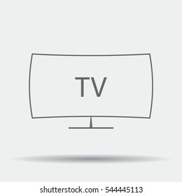 TV Icon illustration isolated vector sign symbol
