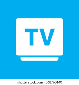 TV icon illustration isolated vector sign symbol