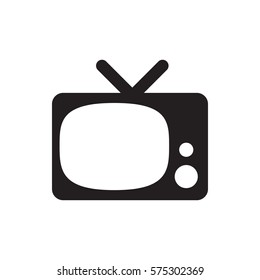 TV icon illustration isolated vector sign symbol