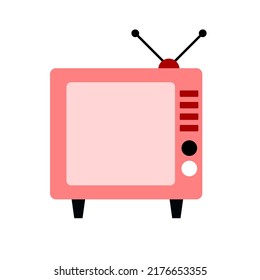icono de tv aislado en fondo blanco
