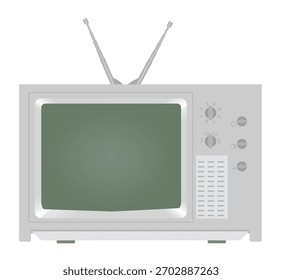 Icono de TV aislado. Ilustración vectorial	