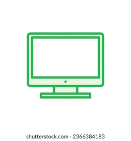 Juego de iconos de televisión. vector de icono de televisión