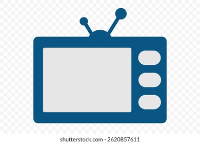 Tv icon set. Television icon vector