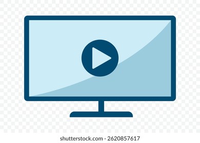 Conjunto de iconos de televisión. Icono de televisión Vector