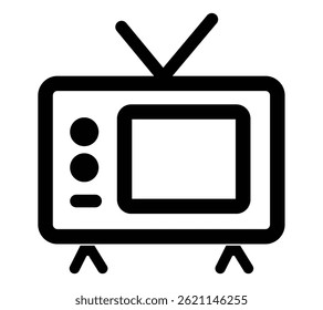 Tv icon set. television icon vector. tv icon flat vector. Tv icon vector for web and mobile app. television sign and symbol.
