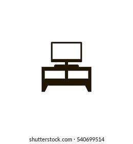 tv icon. sign design