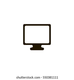 tv icon. sign design