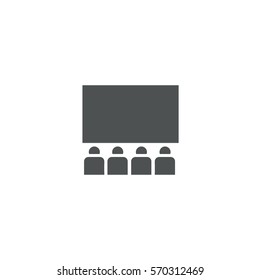 tv icon. sign design