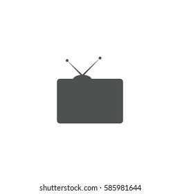 tv icon. sign design