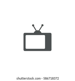tv icon. sign design