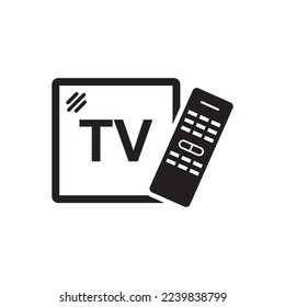 tv icon , television icon vector