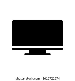 TV icon Television icon video icon vector illustration logo template for many purpose. Isolated on white background
