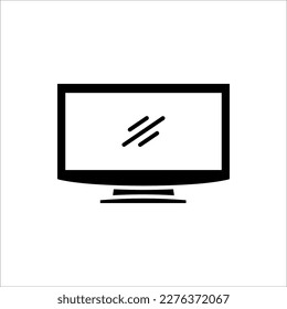 Tv Icon in trendy flat style isolated on white background. Television symbol for your web site design, logo, app, UI. Vector illustration, EPS10.