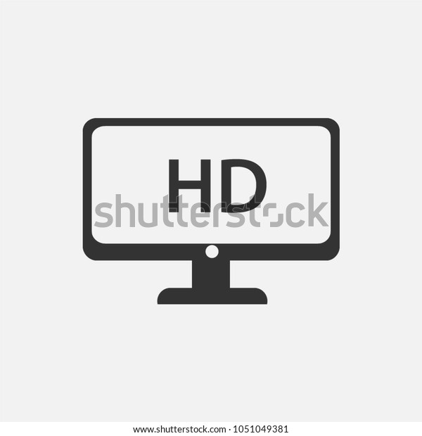 Tv Icon in trendy flat style
isolated on grey background. Television symbol for your web site
design, logo, app, UI. Vector illustration,
EPS10.