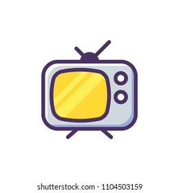 tv icon vector