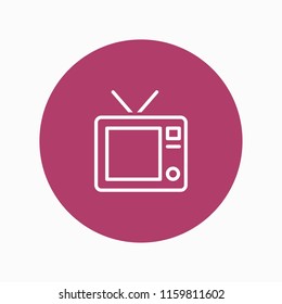 tv icon vector