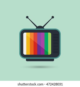 TV icon - Vector