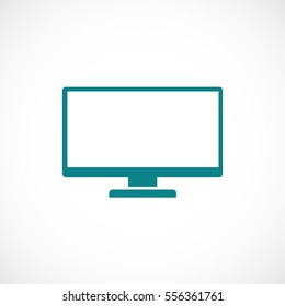 TV icon, vector best flat icon, EPS