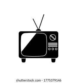 TV-Symbol, Vektordesign-Illustration