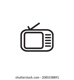 tv icon vector design templates