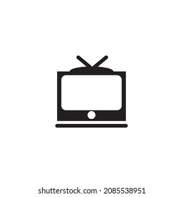 plantillas de diseño de vectores de iconos de tv