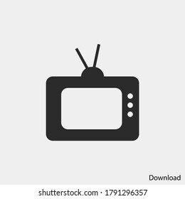 Tv icon vector eps 10