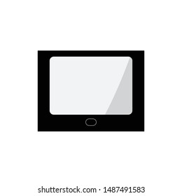 Tv icon vector. Flat Tv illustration. Symbol for web designe, apps etc