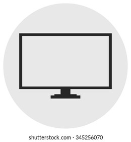 TV icon . Vector illustration.