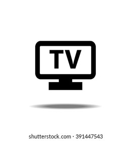 TV Icon Vector Illustration
