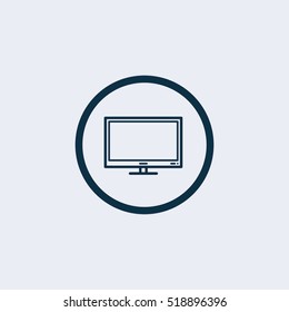 TV Icon Vector Illustration